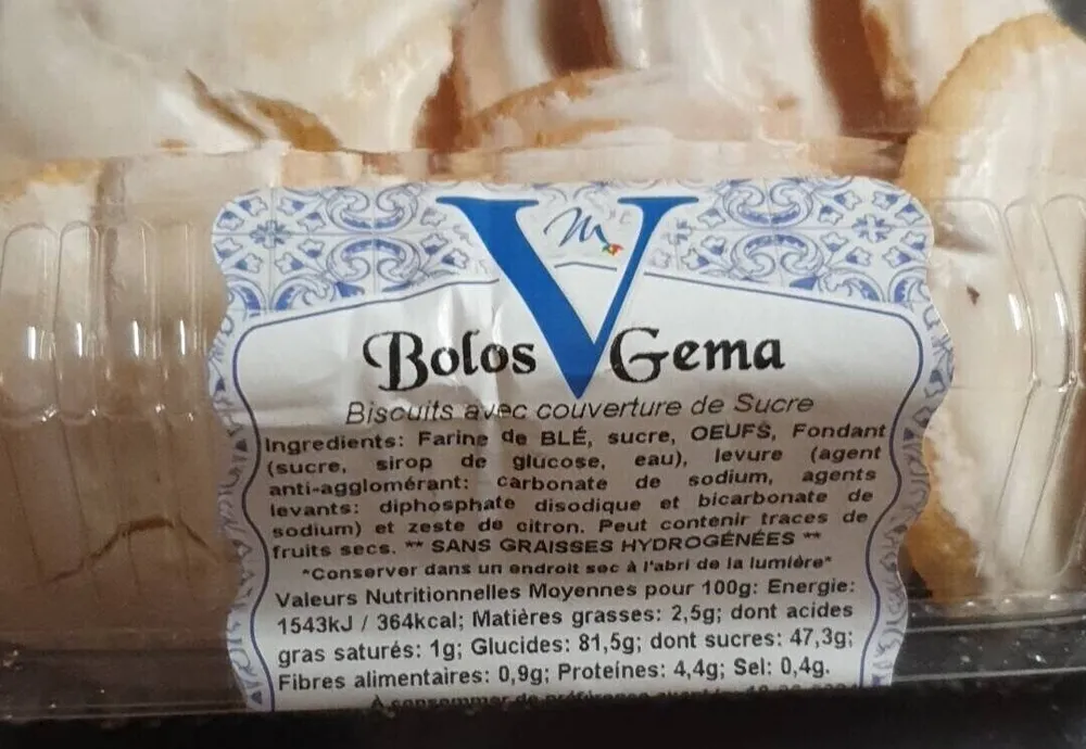 Bolos de Gema