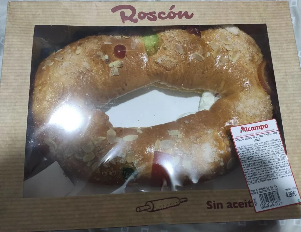 Roscón Reyes mediano trufa