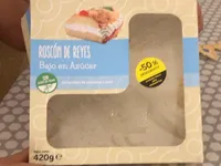 Roscón de reyes bajo en azúcar