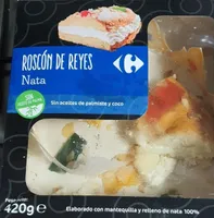 Roscón de Reyes de nata