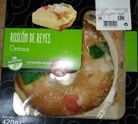 Roscón de Reyes crema