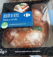 Roscón de reyes nata y trufa