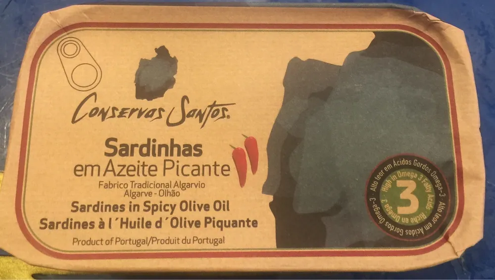 Sardines a l’huile d’olive piquante