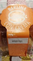 Berlina con crema