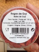 Bagas de Goji