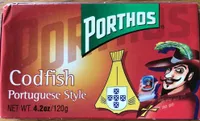 120G Morue A La Portugaise Porthos