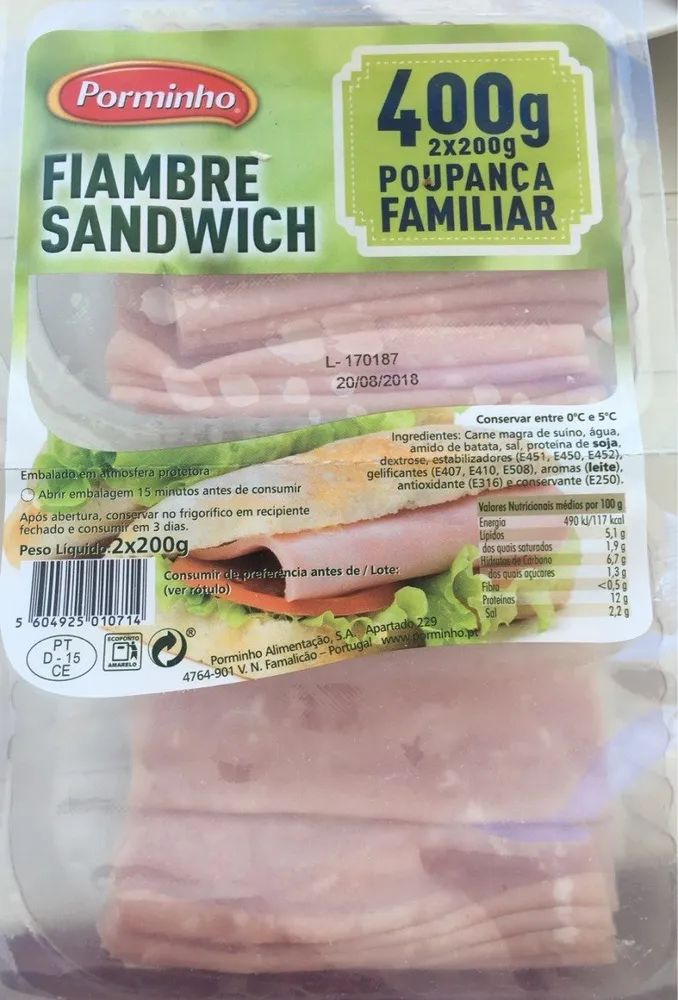 Fiambre Sandwich