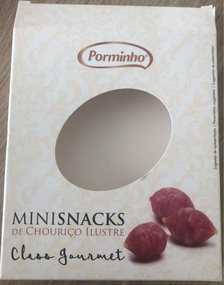 Minisnacks de Chouriço Ilustre