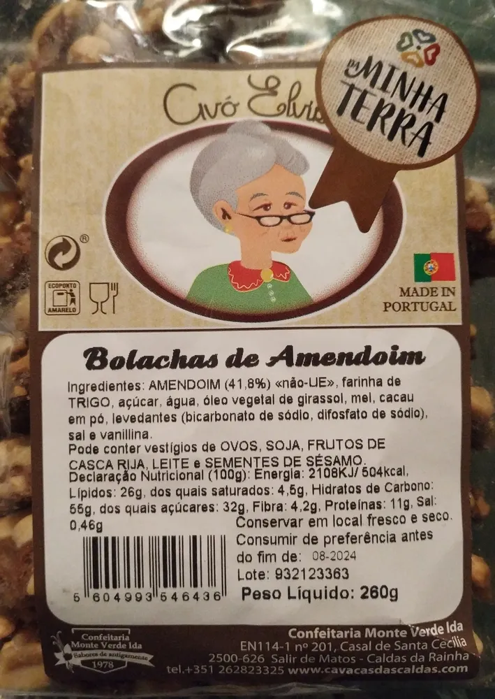 Bolachas de Amendoim