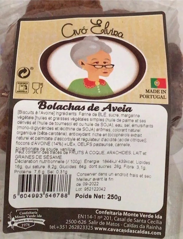 Bolachasde aveia