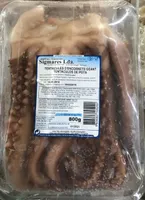 Tentacules d'encornets geant