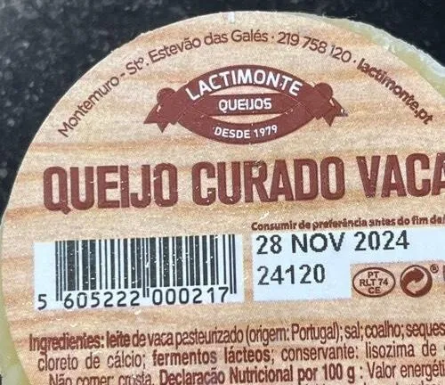 Queijo Curado Vaca