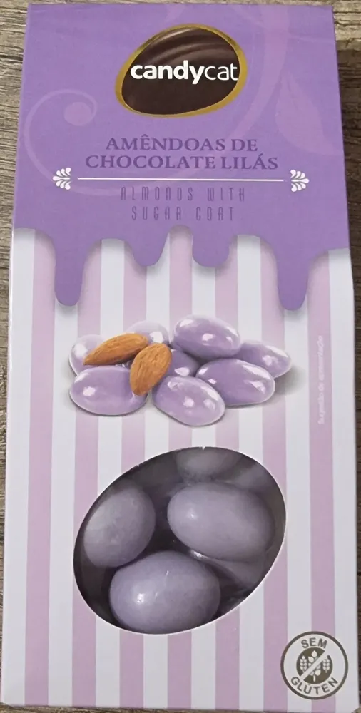 Amêndoas de Chocolate Lilás