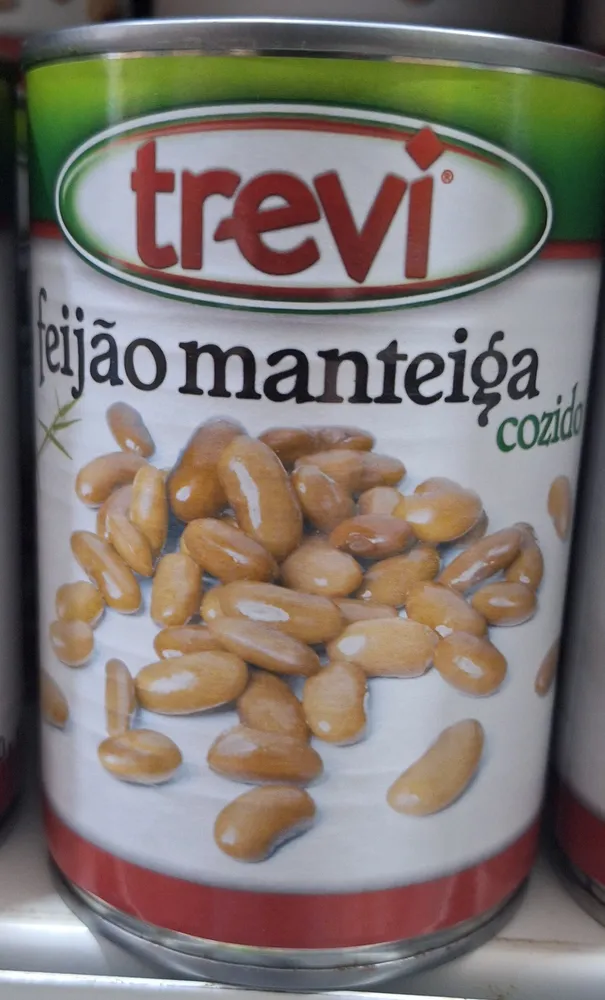 feijão manteiga cozido