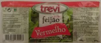 Trevi Haricots Rouges Cuits "Feijao Vermelho" 400 GRS