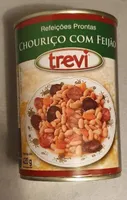 Chouriço com feijão