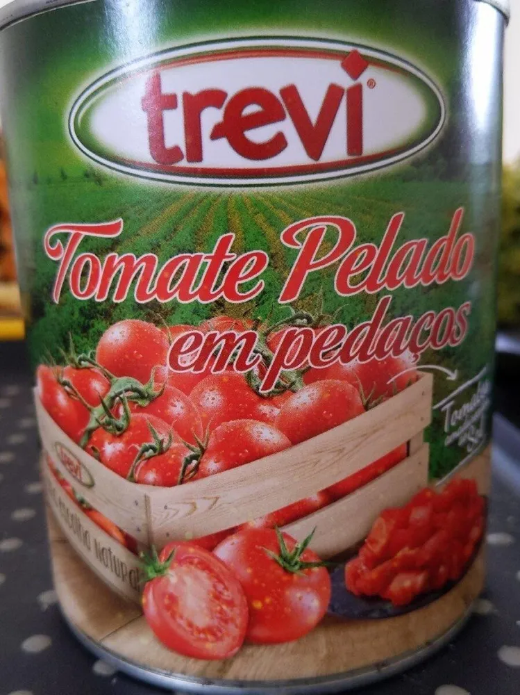 cubes de tomates pelées