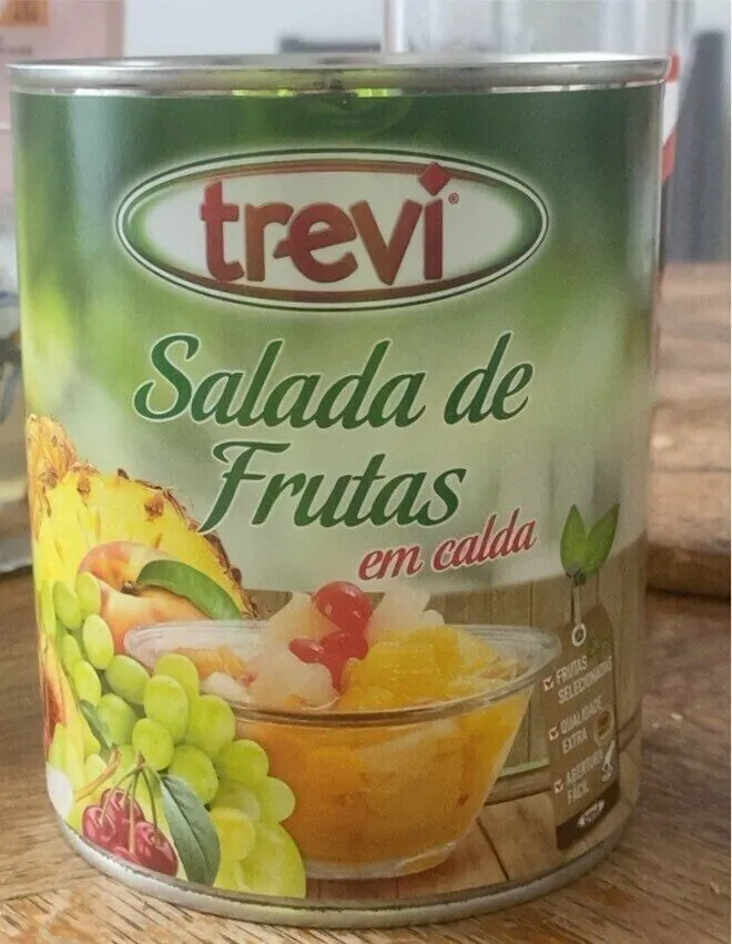 Salada de frutas em calda