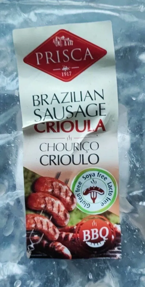 Brazilian sausage crioulo