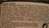 Crema de castaña