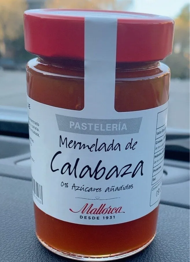 Mermelada calabaza