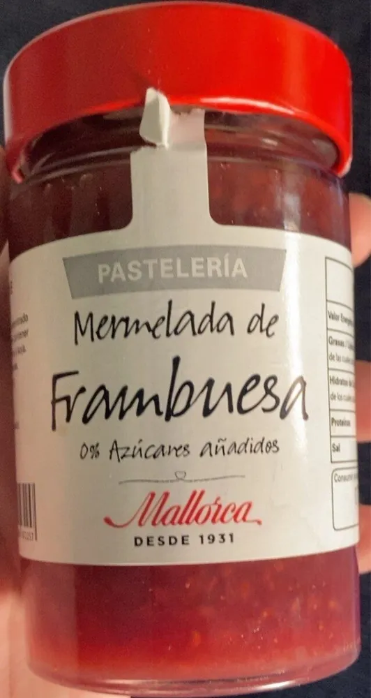 Mermelada de frambuesa