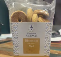 Biscoitos com sabor a mel