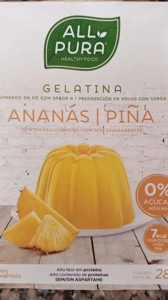 Gelatina Piña