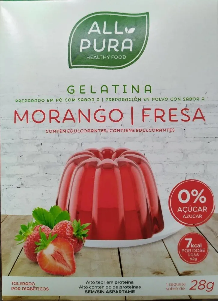 Gelatina de Fresa
