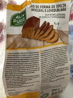 Pan de molde integral de espelta y levadura madre