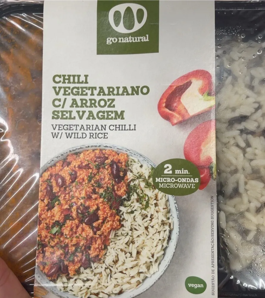 Chili Vegetariano c/ Arroz Selvagem