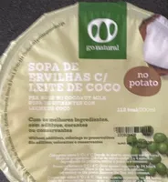 Sopa de Ervilhas c/ Leite de Coco