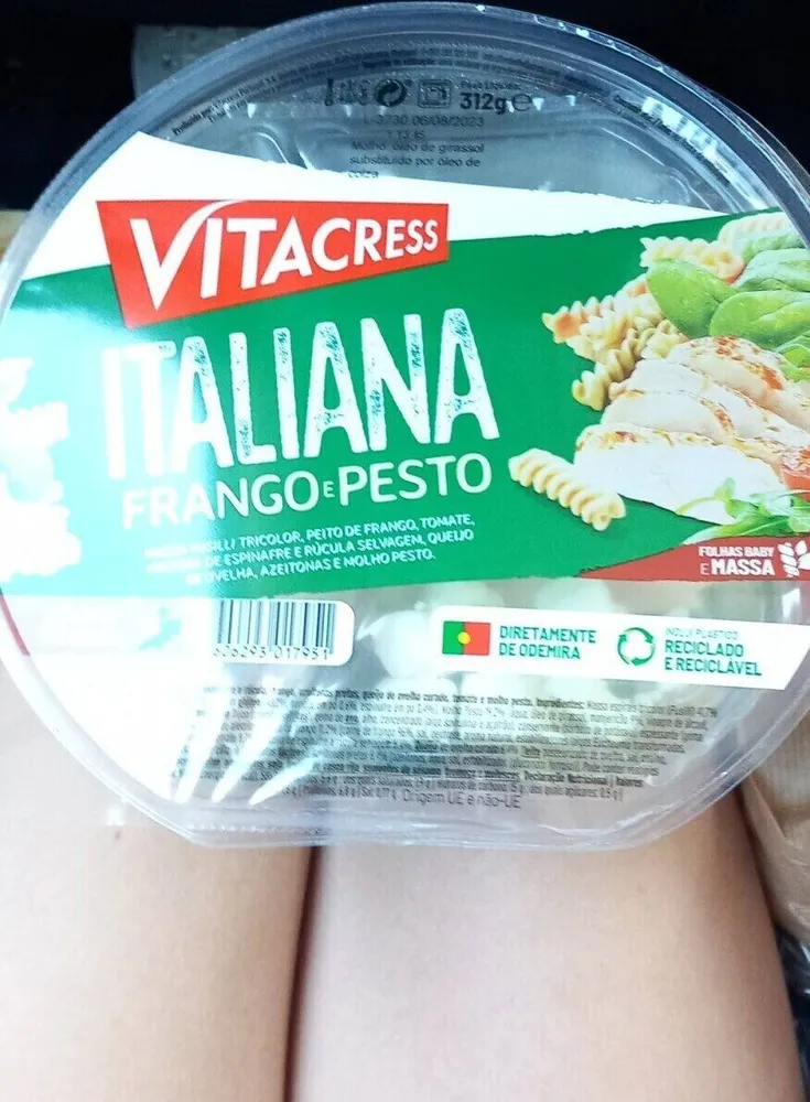Vitacress Italiana frango y pesto