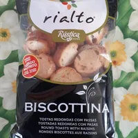 Biscottina con pasas