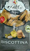 Biscottina Tostadas redondas con aceite de oliva y sal