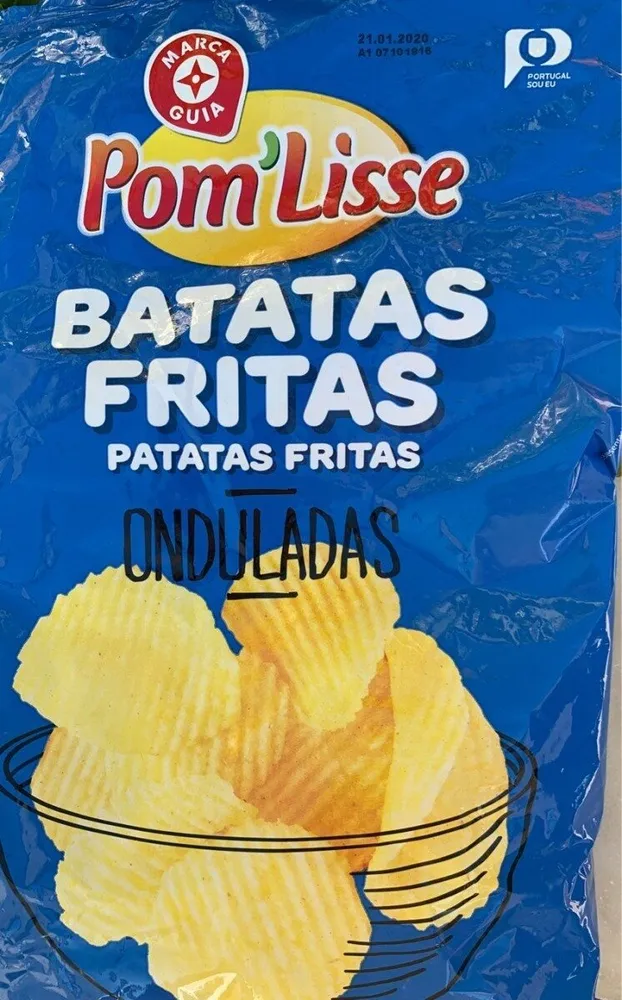 Batatas Fritas Onduladas
