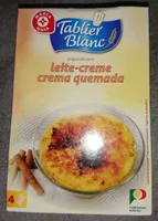 Préparation en poudre pour  crème brûler
