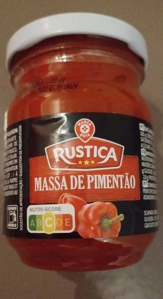 Massa de pimentão