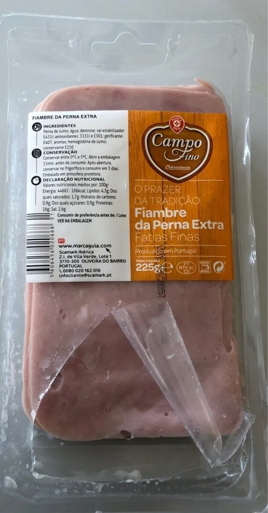 Fiambre da perna extra
