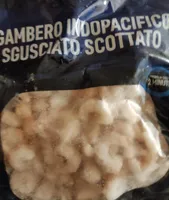 Gambero indopacifico sgusciato scottato