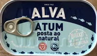 Atum posta ao natural