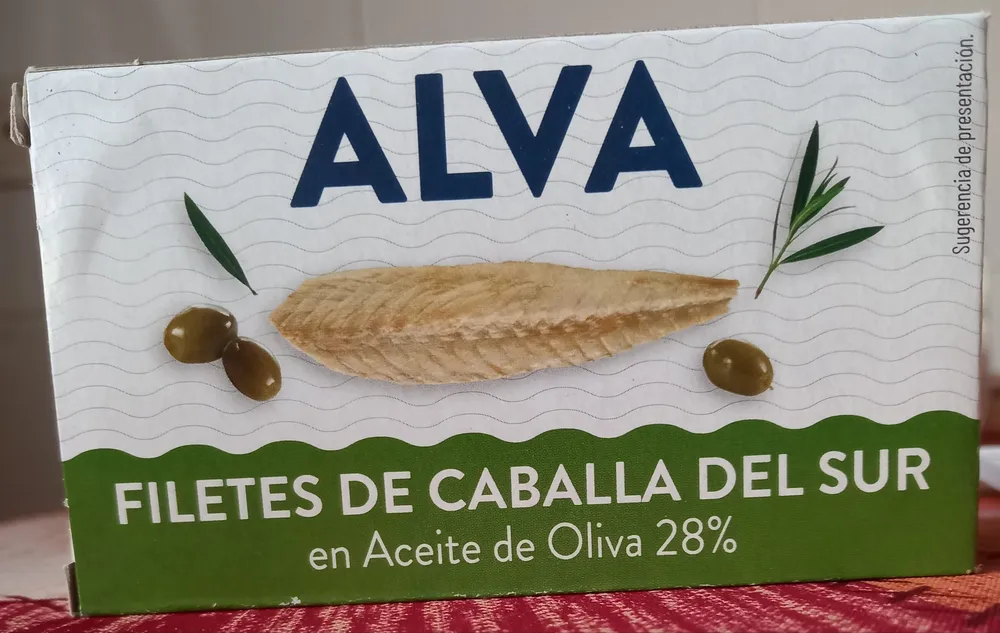 Filetes de caballa del sur