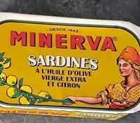 Sardines à l'huile d'olive vierge extra et citron