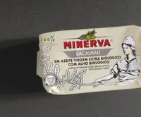 Bacalhau en azeite virgem extra biológico com alho biológico
