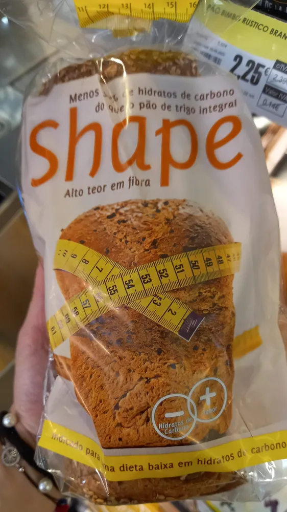 Pão de forma com cereais
