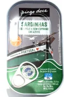 Sardinhas sem Pele e sem Espinhas em Azeite
