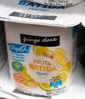 Limão e Gengibre Fruta Batida Magro