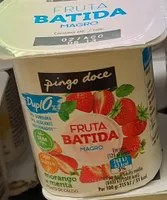 Morango e Menta Fruta Batida Magro