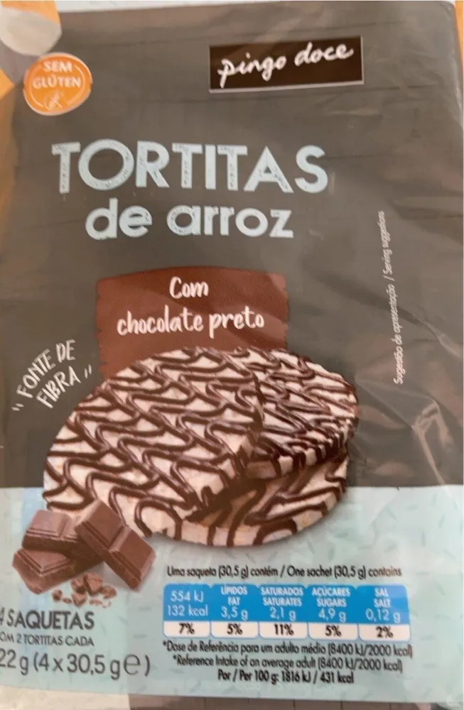 Torti Arroz C/Ch Negro Pd