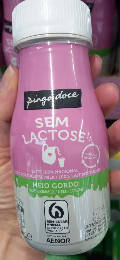 Sem Lactose Meio Gordo